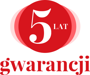 5 lat gwarancji